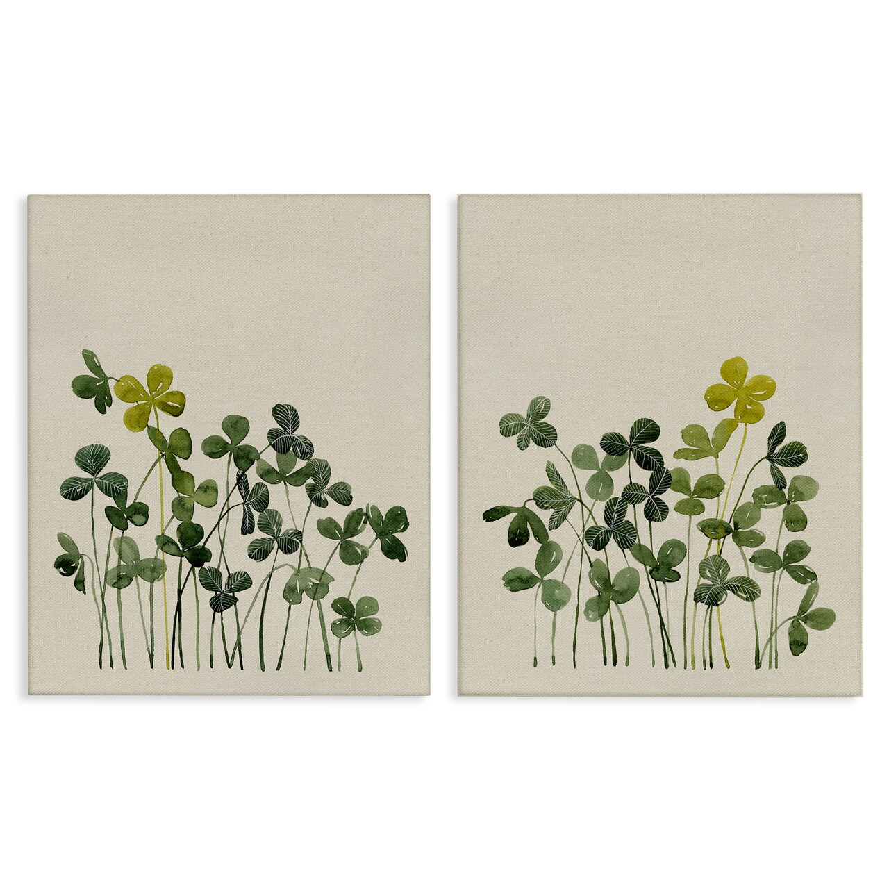Stupell Industries Minimal Hidden Gems 2pc Canvas Set, design by Grace Popp